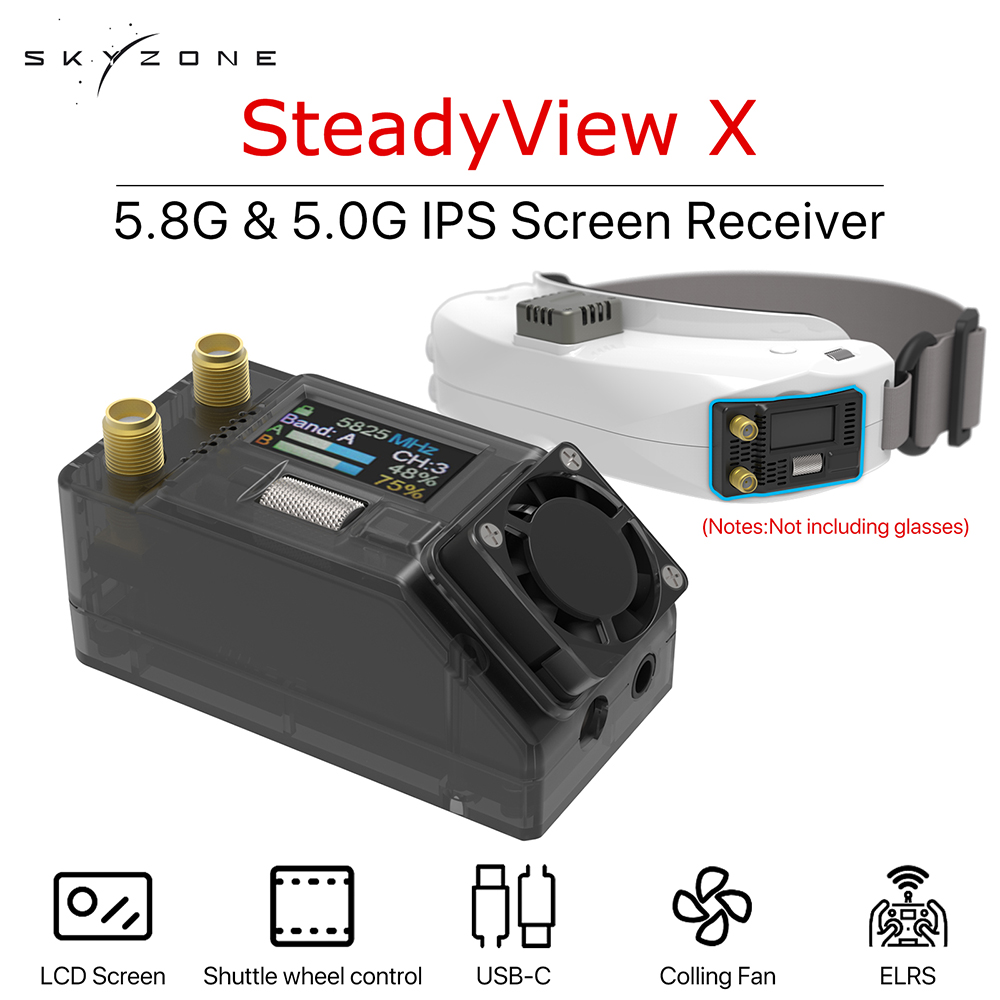 Skyzone Steadyview X Receiver Module - SKYZONE Steadyview X 5/5.8G Alıcı Modülü