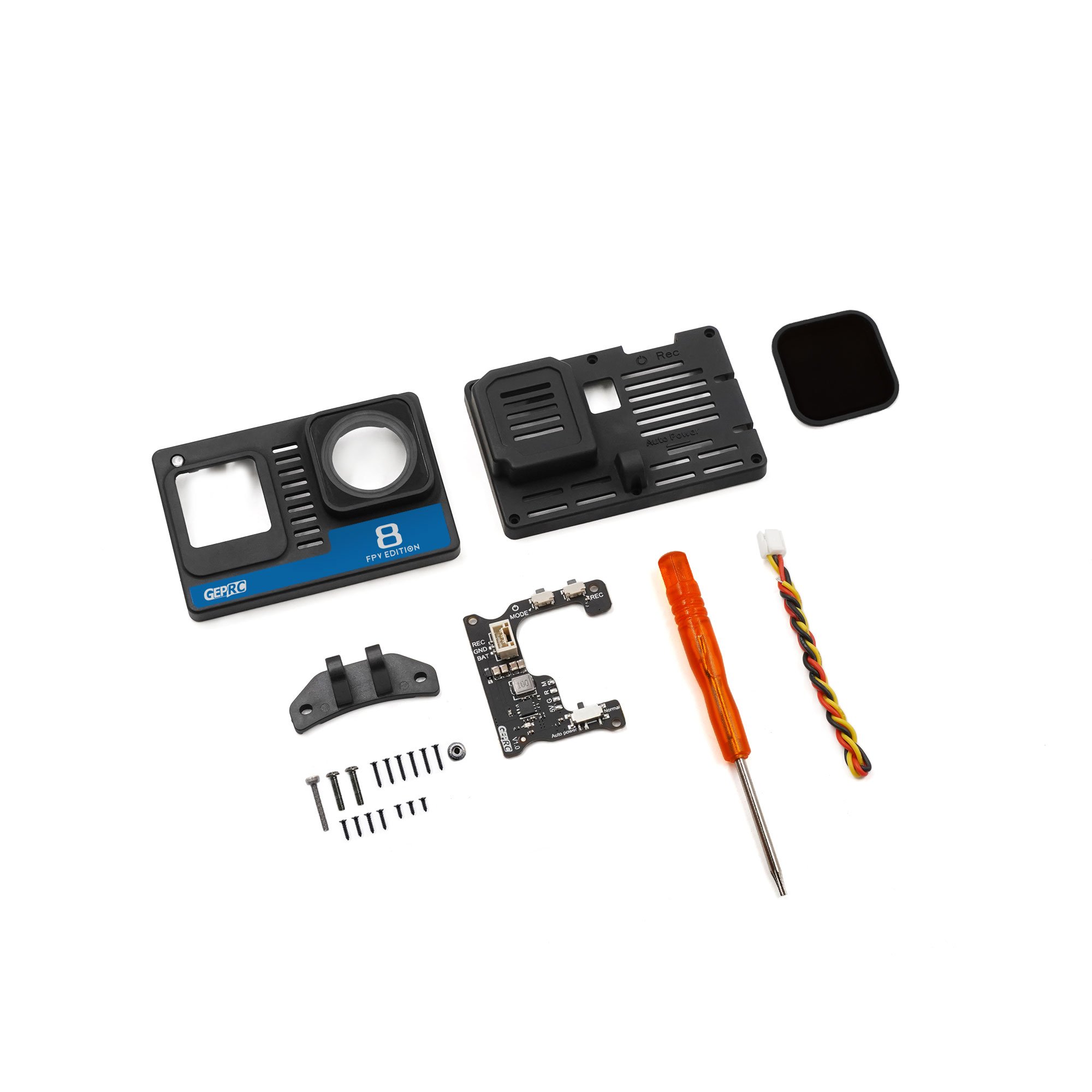 Walksnail Avatar Hd Goggles X - GoPro Hero 8 tam kamera taç