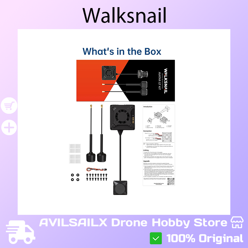 Walksnail Avatar GT FPV Kiti M - Walksnail Avatar Gt Kit 2W Vtx incelemesi ve fiyatı