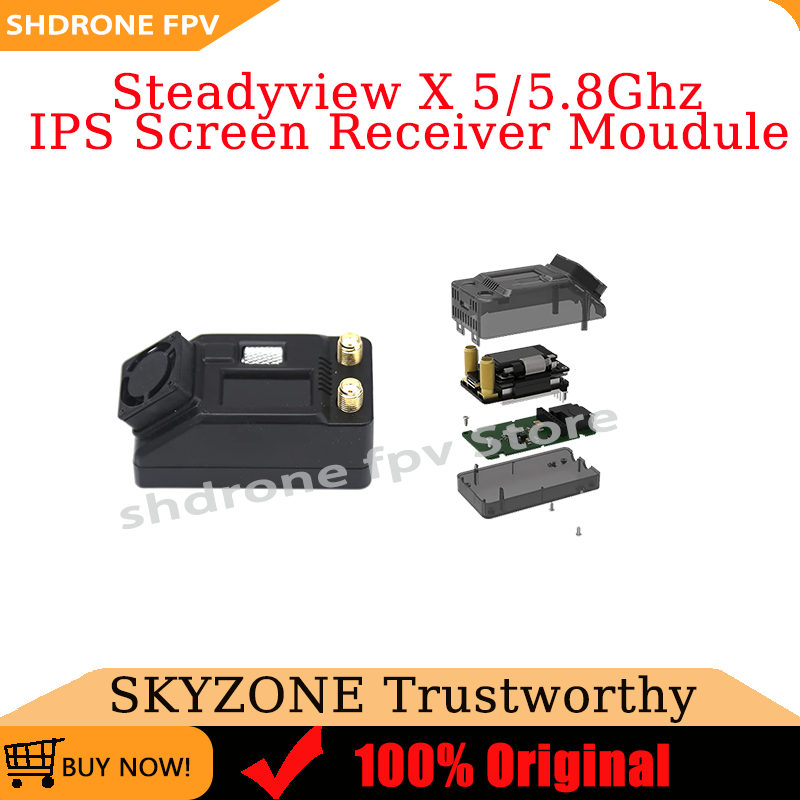 Yeni SKYZONE SteadyView X IPS  - Skyzone Steadyview X Receiver Module incelemesi ve fiyatı