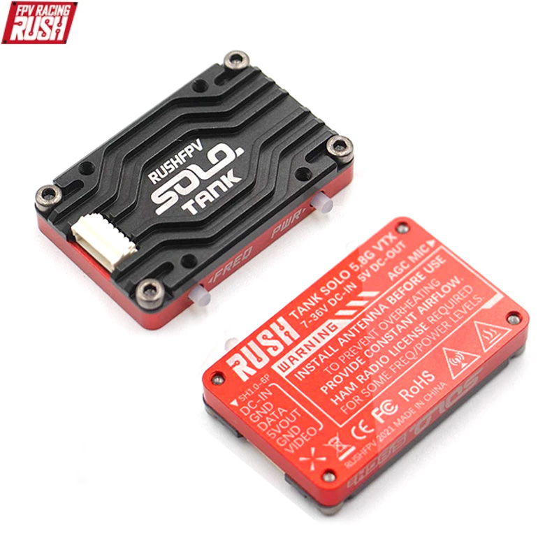 RUSH Solo Tank 5.8G VTX Video  - Foxeer Reaper Extreme 2.5W Vtx incelemesi ve fiyatı