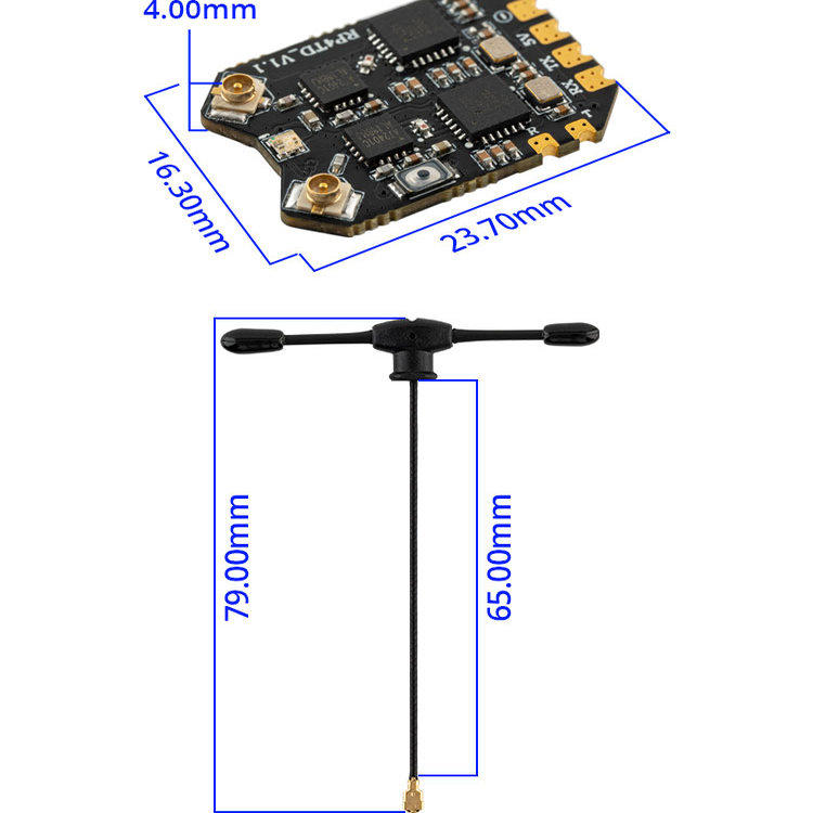 RadioMaster RP4TD ExpressLRS 2 - Foxeer Reaper Extreme 2.5W Vtx incelemesi ve fiyatı